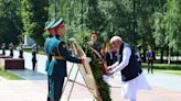 PM Modi pays tribute at ‘Tomb of the Unknown Soldier’ in Russia