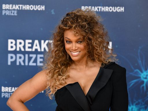 At 50, Tyra Banks talks hot flashes, beauty secrets and aging gratefully