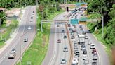 Portion of Parkway East to be single lane in both directions this weekend