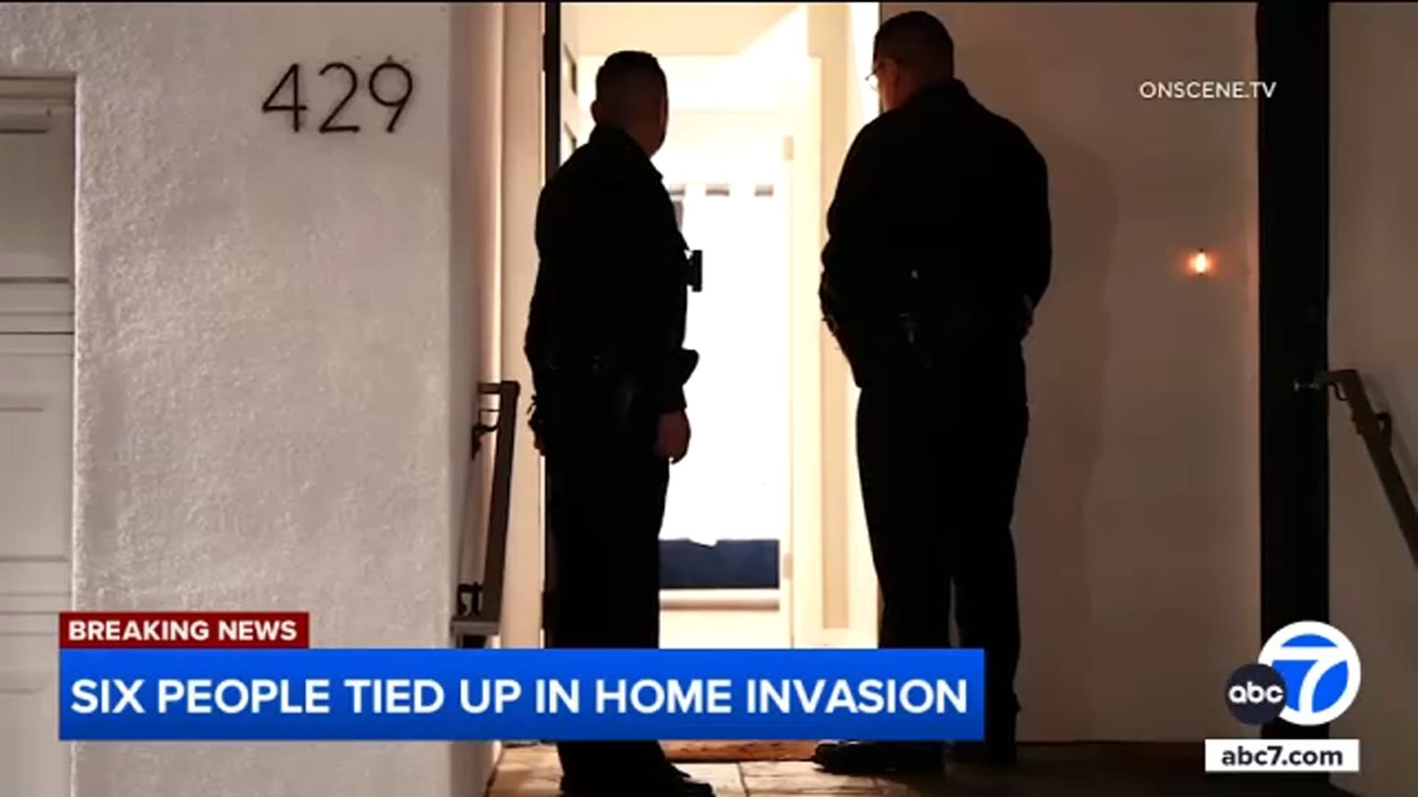 6 people tied up during home invasion in East Hollywood