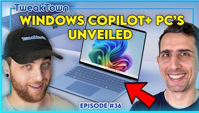 TT Show Episode 36 - Microsoft Copilot+ PCs, Windows Recall, NVIDIA handheld, and RDNA 5