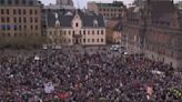 Policía sueca dispersa a manifestantes propalestinos del recinto de Eurovisión