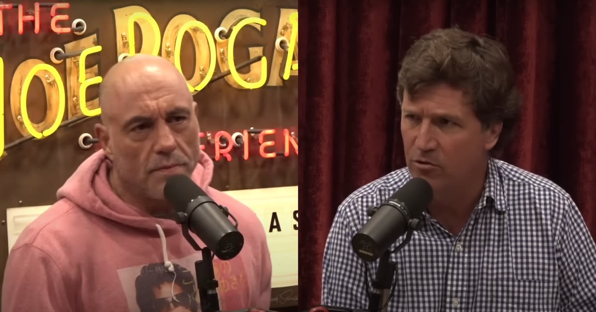 Tucker Carlson Dethrones Joe Rogan From Atop The Coveted Spotify Podcast Rankings