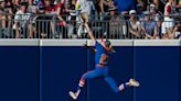 Florida softball run ruled by No. 1 Texas at Women’s College World Series