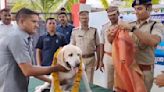 Watch: Telangana cops honour retiring police dog after 12 years of service