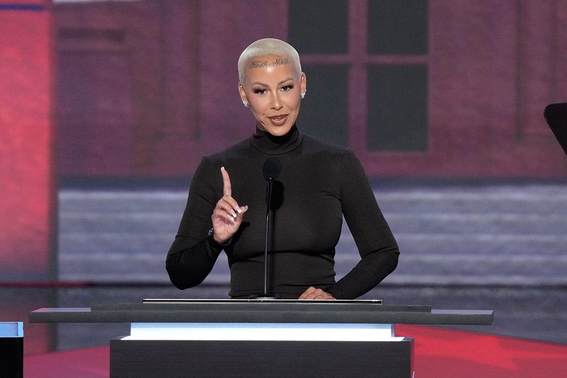 Amber Rose slams Joy Reid for criticizing RNC speech: 'Stop being a race baiter'