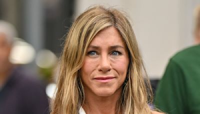 Jennifer Aniston Gets Dirty—Literally—During 'The Morning Show' Filming in NYC