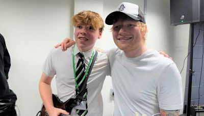 Ed Sheeran surprises Sheffield College music students with impromptu gig