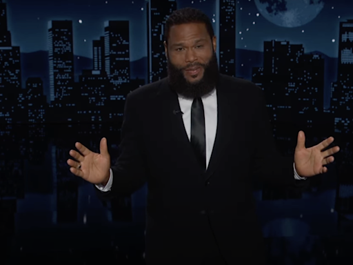 ‘Jimmy Kimmel Live’ Guest Host Anthony Anderson Suggests Americans ‘Step Back From Hatred and Vitriol and Chill the...