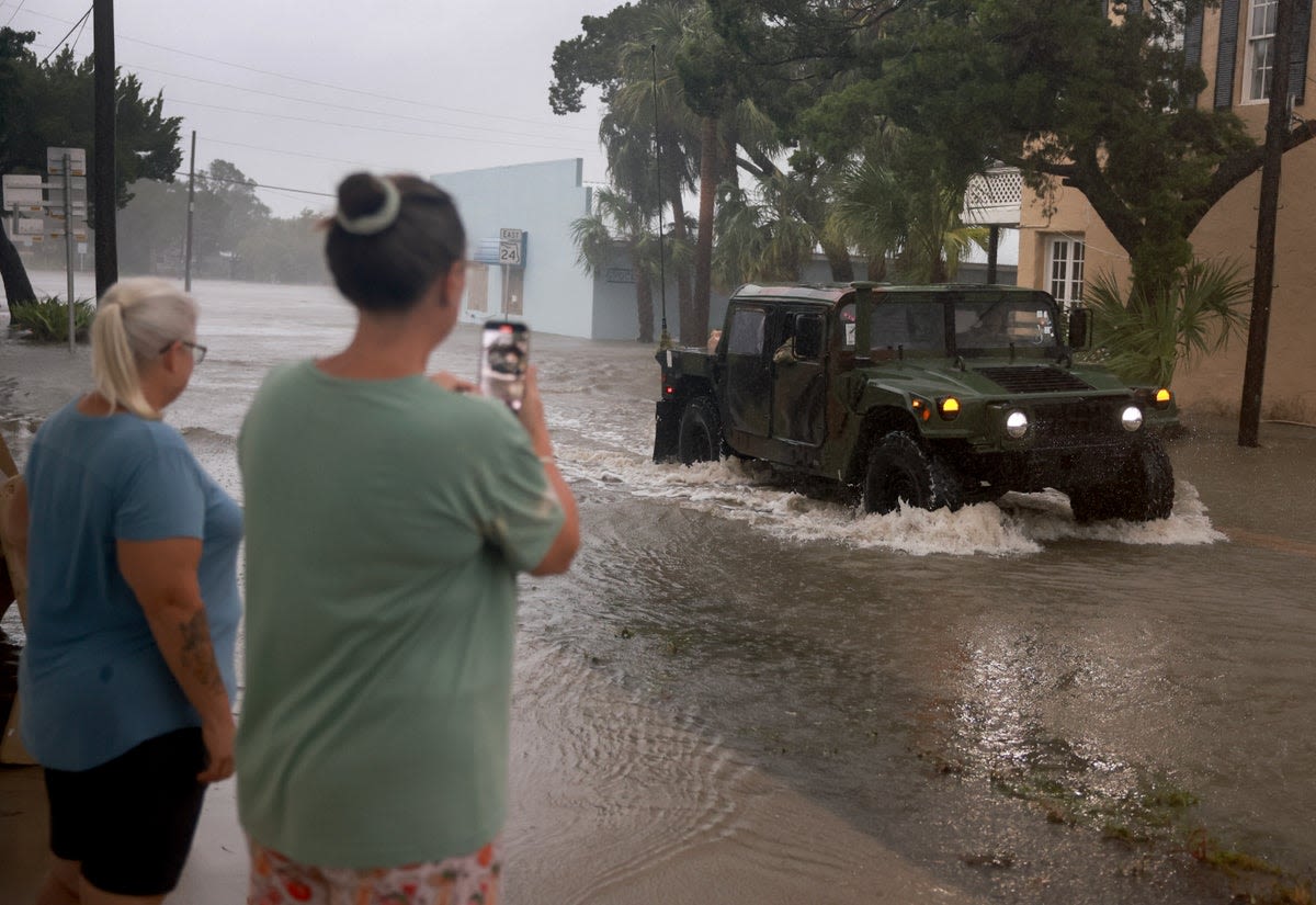 Tropical Storm Debby live: Catastrophic flash flooding threatens Georgia, South Carolina as historic rain levels pelt southeast