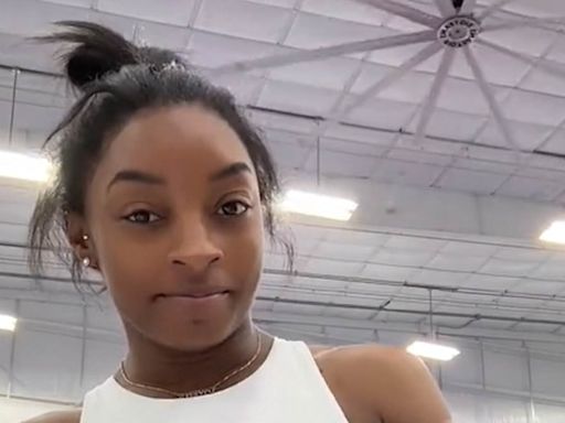 Simone Biles shares sneak peak of Team USA's Olympics preparations