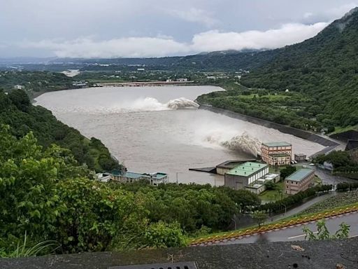 颱風凱米挹注全台水庫逾17.6億噸 石門水庫接近滿庫