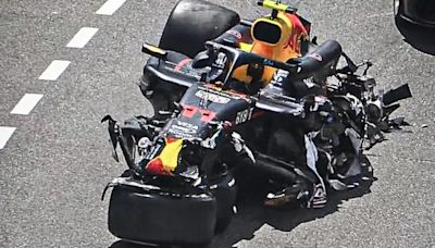 Las consecuencias que tendría para Checo Pérez el choque en el GP de Mónaco