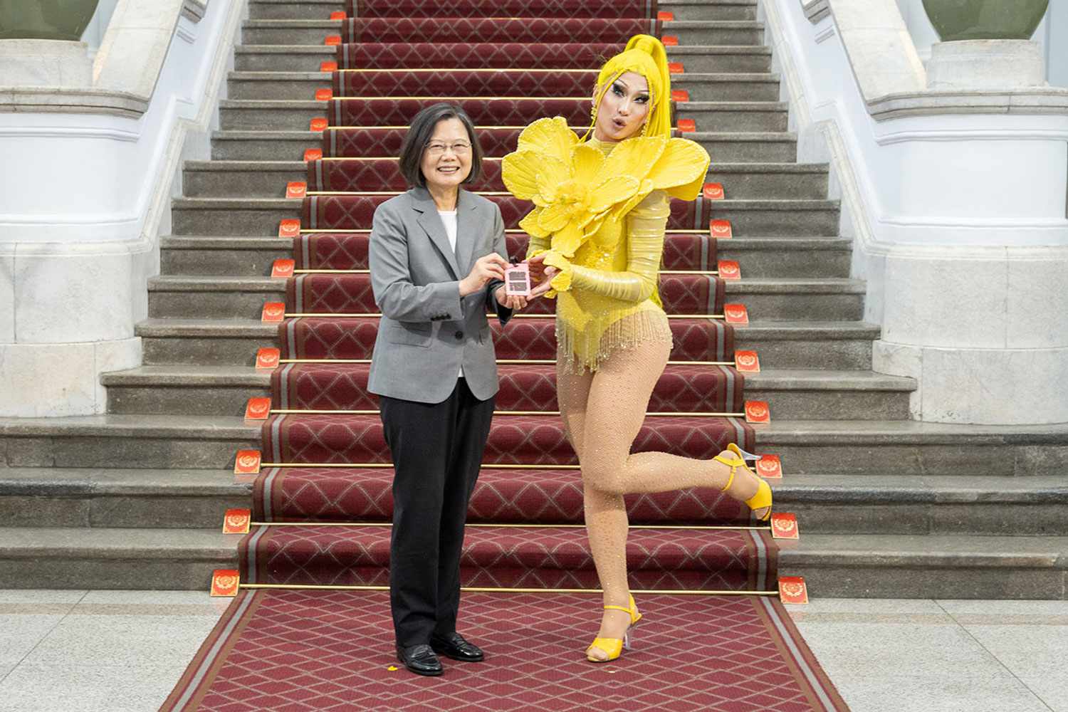 'Drag Race' Winner Nymphia Wind Still in 'Disbelief' Over Performing for President of Taiwan (Exclusive)