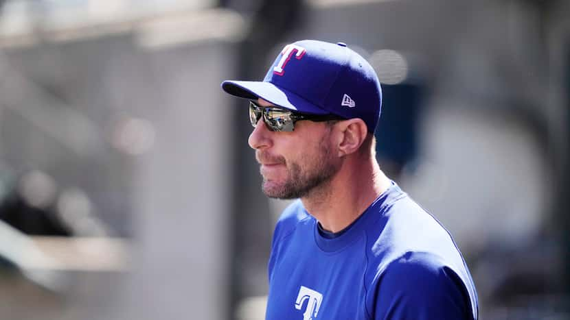 Texas Rangers’ Max Scherzer in a ‘holding pattern’ in return from back surgery