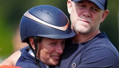 Zara and Mike Tindall look more loved up than ever as she bids to win huge prize