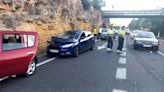 Detenido un conductor ebrio en Tarragona por circular sin permiso y empotrarse contra otros dos coches en un semáforo