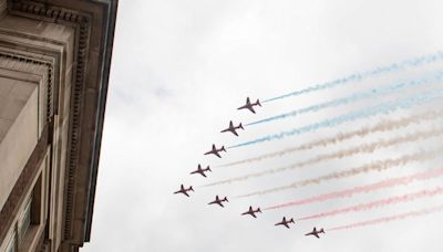 Red Arrows weekend schedule - the exact time you'll be able to see them