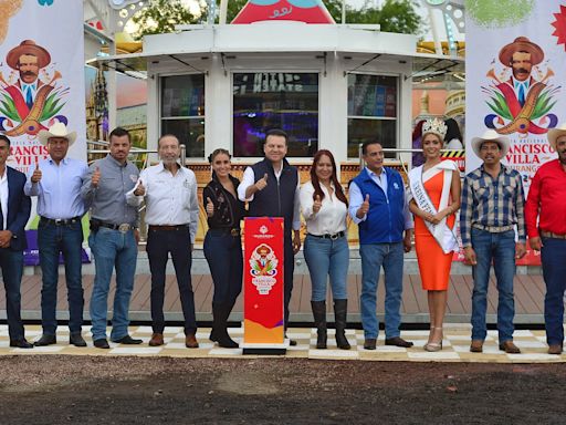 Con la rueda de la fortuna más grande de Latinoamérica, inauguran Feria Nacional “Francisco Villa” 2024