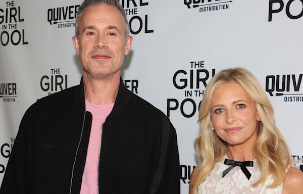 Sarah Michelle Gellar Wore a Sheer Lace Minidress for a Rare Date Night With Freddie Prinze Jr.