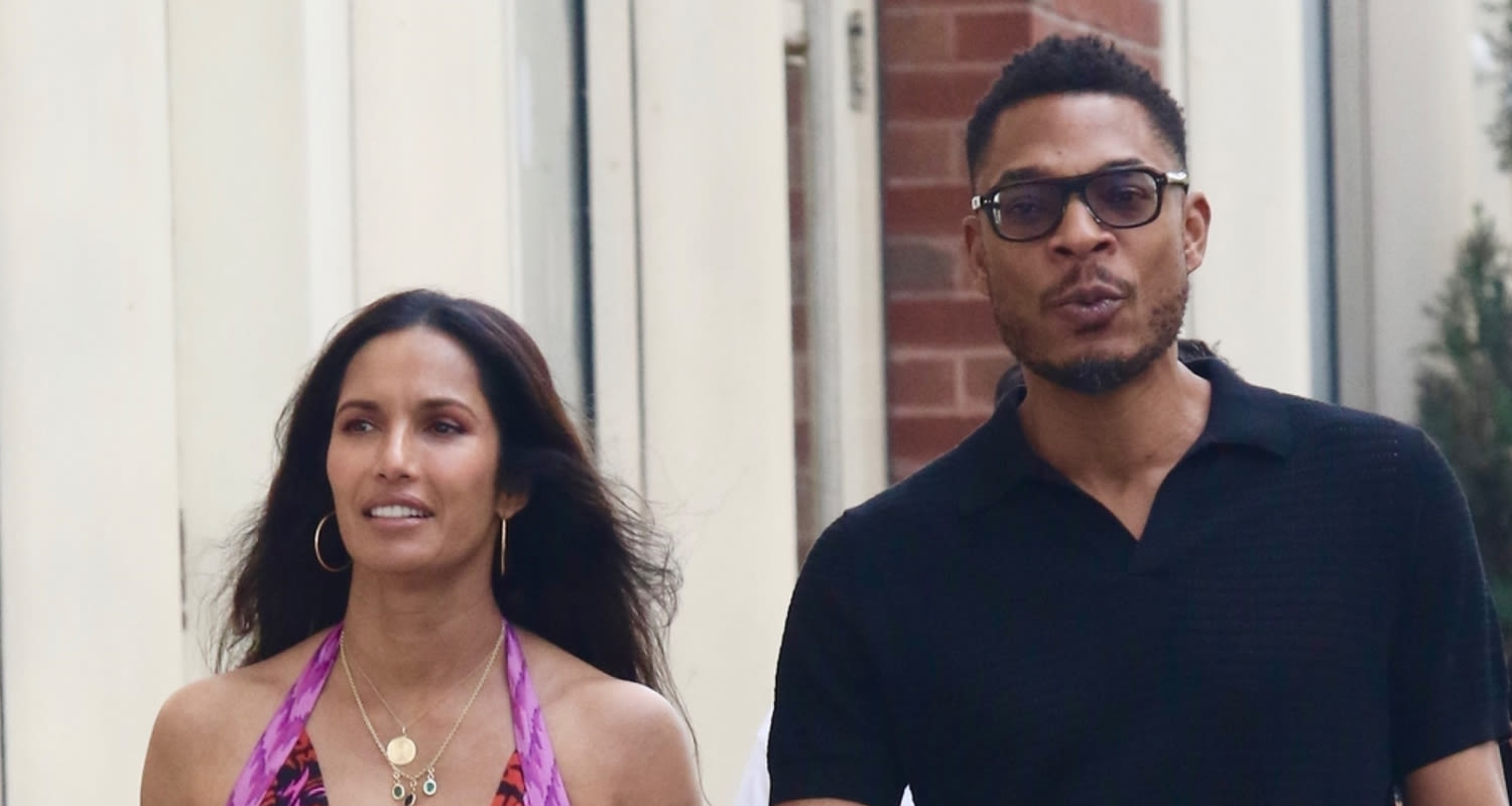 Padma Lakshmi & Poet Terrance Hayes Hold Hands in NYC Three Years After Split