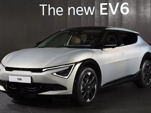Kia 純電跑旅 EV6 小改款正式亮相！換新內外設計 加大電池可以跑更遠 - 自由電子報汽車頻道