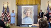 Forever postage stamp commemorates Betty Ford