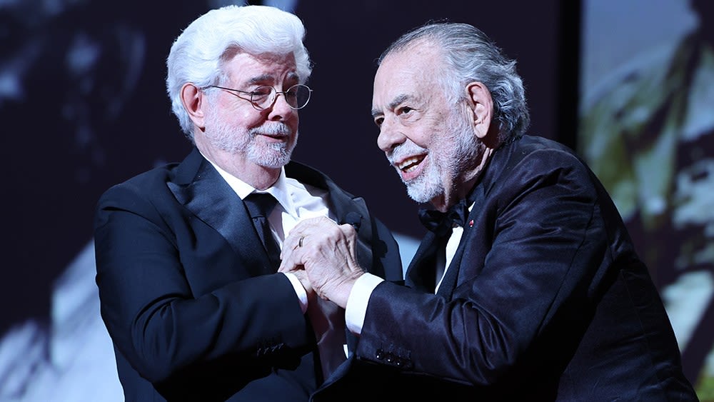 Francis Ford Coppola Presents George Lucas With Honorary Palme d’Or as the Iconic Directors Reflect on an ‘Association That Has Lasted a...