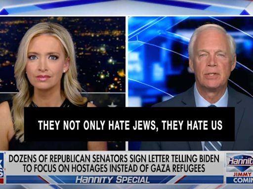 Ron Johnson's anti-Palestinian rant implies American Jews aren't really "us"