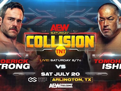 Roderick Strong vs. Tomohiro Ishii, FTR Segment Added To 7/20 AEW Collision