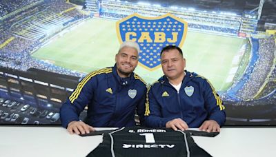 Con nuevo look, Chiquito Romero firmó con Boca hasta el 2025