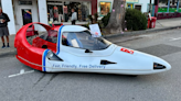 Rare ‘rocketship’ Domino’s delivery car from 1985 goes up for auction