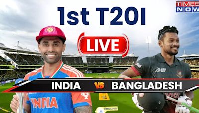 IND vs BAN Live Score, 1st T20: India Step Out On Home Soil For First Time As World Champions As International Cricket...