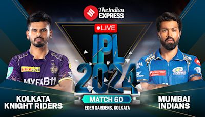 KKR vs MI Live Score, IPL 2024: Rain threat looms large over Kolkata Knight Riders vs Mumbai Indians match