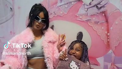 North, 9, flaunts makeup and fake nails after Kim 'ruined her self-esteem'