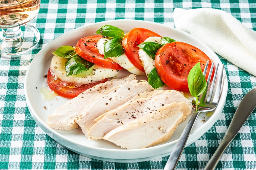 How to poach chicken breasts for moist, flavorful meat