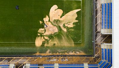 Revealed: The incredible SINKHOLE damage to Wimbledon's pitch