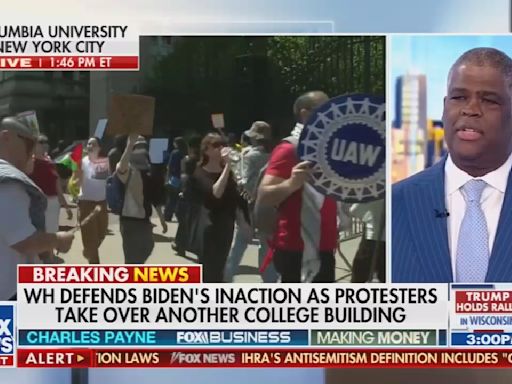 Fox Business' Charles Payne on pro-Palestinian student protests: "Even the notion of an encampment is a physical threat"