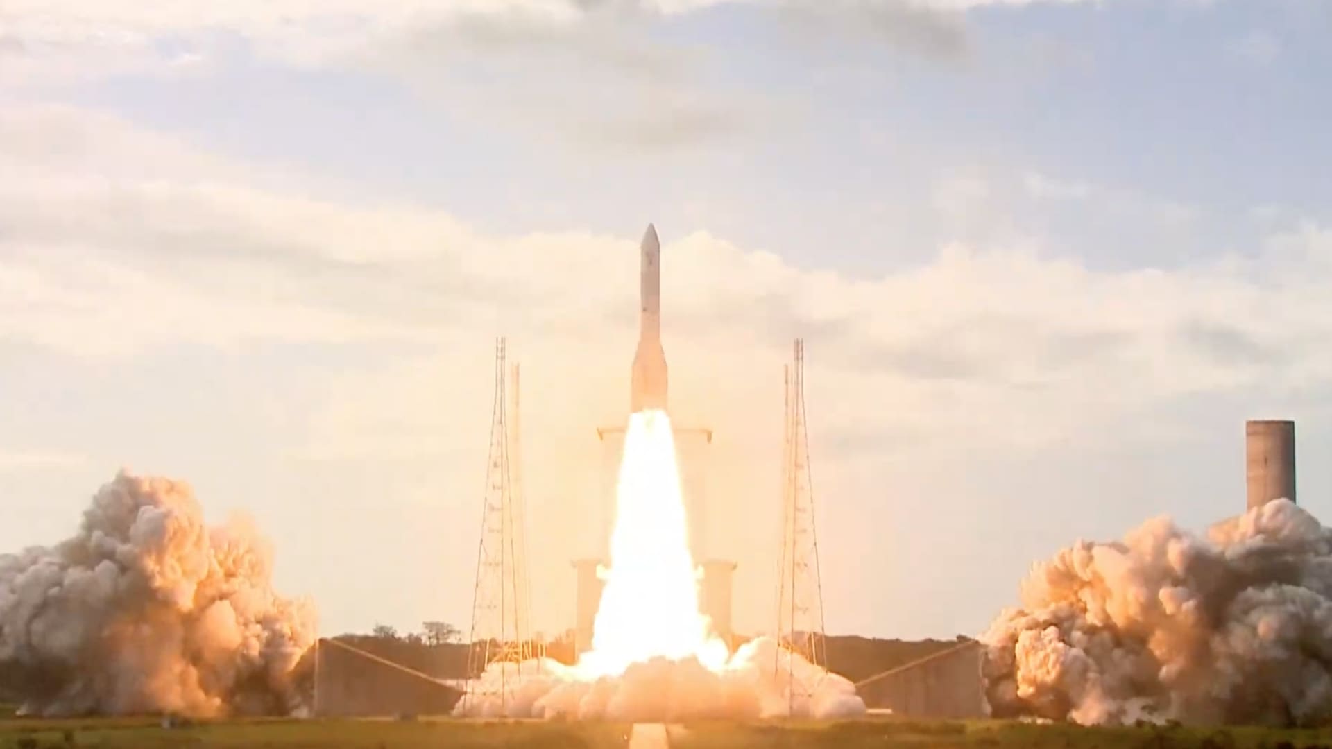 First Ariane 6 rocket launches, as Europe rejoins a market dominated by Musk's SpaceX