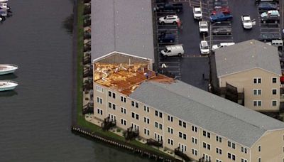 Storm tears roof off Ocean City condo