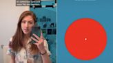 TikToker explains optical illusion that lets you see 'true cyan,' a color not visible on most screens: 'I was shocked'