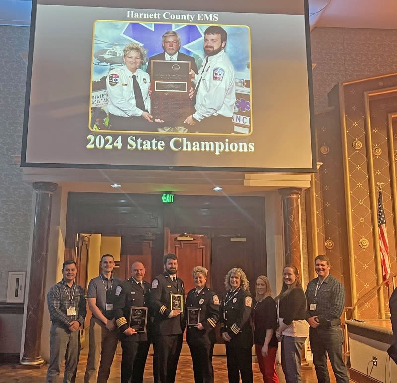 Harnett County paramedics win statewide competition