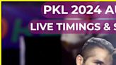 PKL 2024 auction live timing, teams salary purse, live streaming