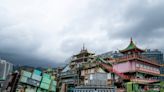 Hong Kong's iconic Jumbo Floating Restaurant is stuck upside down on a coral reef after capsizing earlier this summer