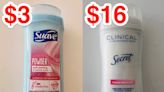 I put $3 Suave and $16 Secret deodorant to the test, and I'll be wearing the pricier option for the rest of the summer