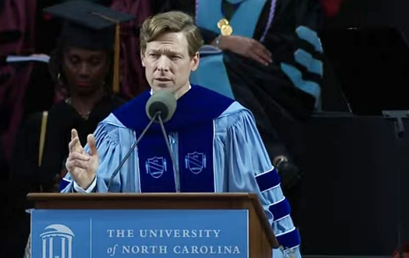 Protests, passion and pride mark graduation at North Carolina’s flagship university