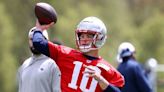 Drake Maye shows positive early signs in Patriots rookie minicamp - The Boston Globe