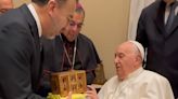 Pabel Muñoz se reunió con el Papa Francisco en Roma