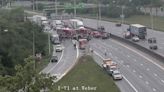 Crash on I-71 briefly shuts down southbound lanes in Columbus