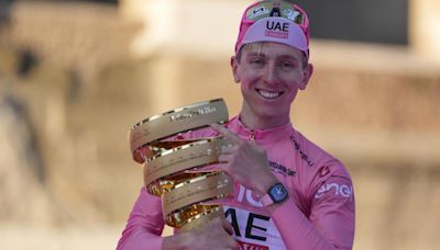 Así queda la clasificación UCI: Pogacar arrasa tras el Giro, con Ayuso en el top 10